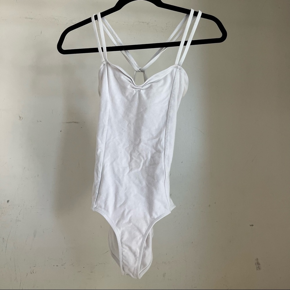 White Ballet Leotard